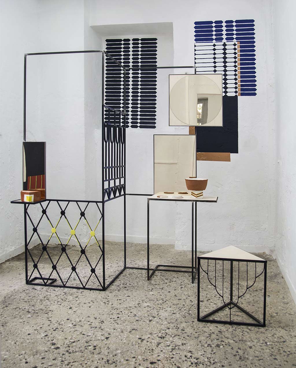 We think in squares, We love in triangles